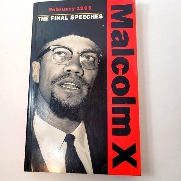 Malcolm X "February 1995 The Final Speeches" Paperback - Picture 1 of 8
